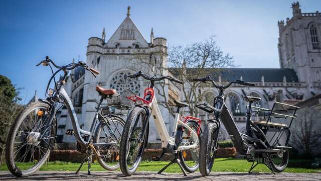 Location de vélos à assistance électrique à l'Office de Tourisme du Pays de Saint-Omer