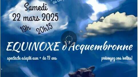 Surprise théâtrale avec Patacloune à l'Equinoxe d'Acquembronne