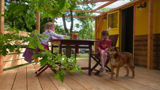 Camping le Gît'an Roulotte