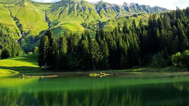 Pêche au lac des Mines d'Or