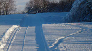 Langlauf in La Croisette - Rote Piste - Pass