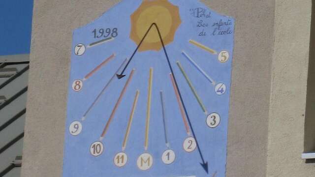 Cadran solaire de l'Ecole