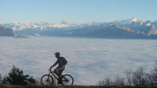 Descenso en mountain bike y enduro bucle en el Salève