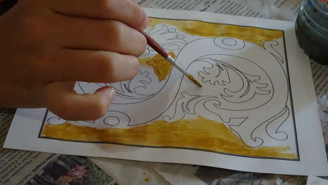 Colorie la collégiale - Atelier - Journées Européennes du Patrimoine