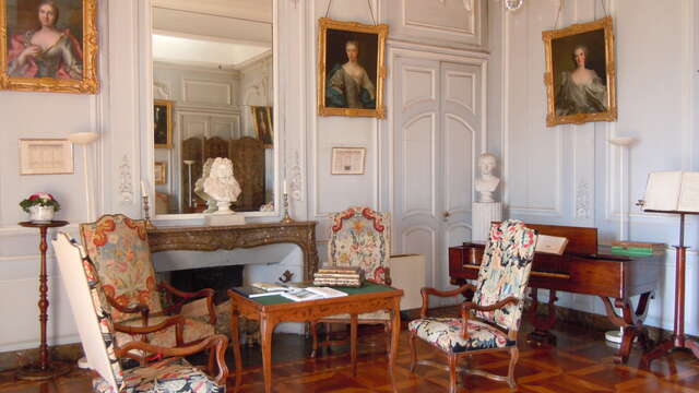 Visite des intérieurs du château du Touvet