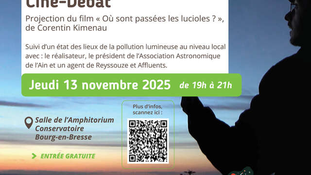 Ciné-débat "Où sont passées les lucioles ?"