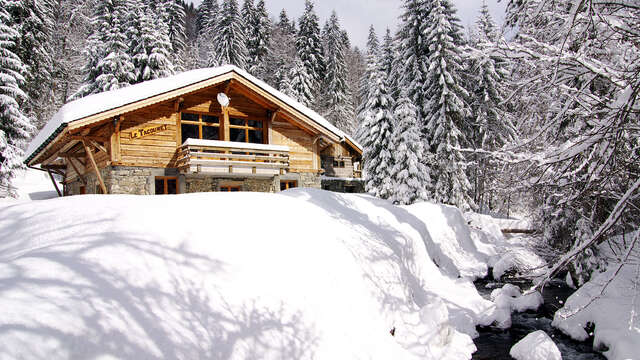 From les Albertans to Ardent by snowshoe