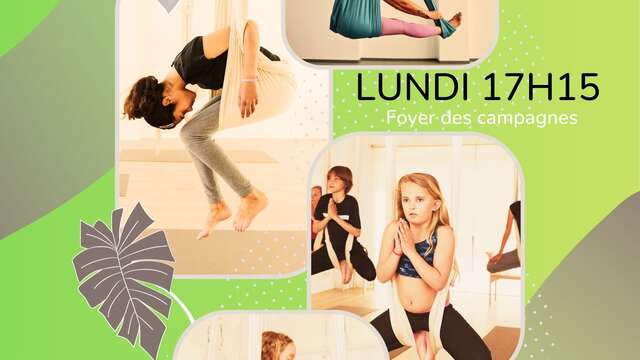 Yoga aérien pour enfants