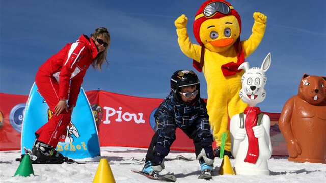 Ski alpin pour les tout petits