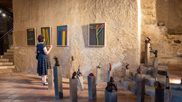 Exposition des sculptures Pierre-Louis Doreau et des tableaux de Coline Fabre