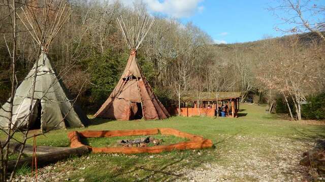 Campement préhistorique