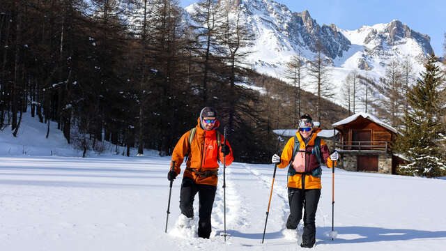 Boucle de la Cascade de Fontcouverte en raquettes