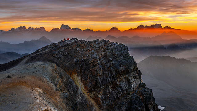 Le Mont Thabor depuis Laval