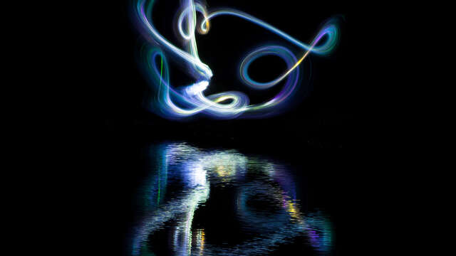 Stage Photo - Light Painting
