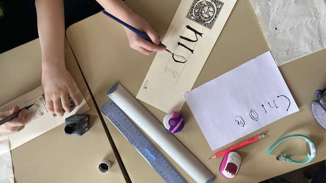 Groupes enfants : Les apprentis copistes - atelier de pratique artistique