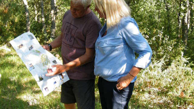 Course d'orientation dans le Haut-Var