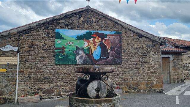 Fresque de Ben Caillous