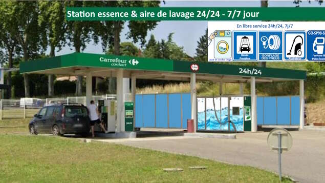 Station Service Carrefour