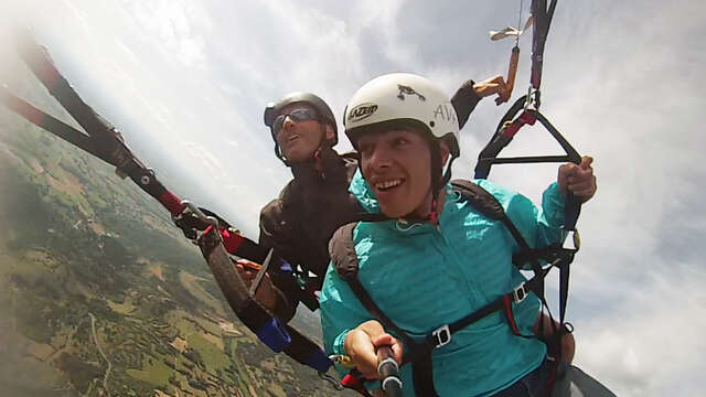 Paragliding baptisms / Mont-Myon site