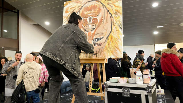 Graff live avec Niki