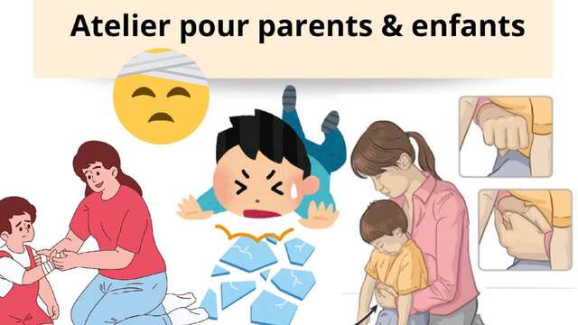 Atelier Physalis : Sensibilisation aux 1ers secours. Pour enfants et parents