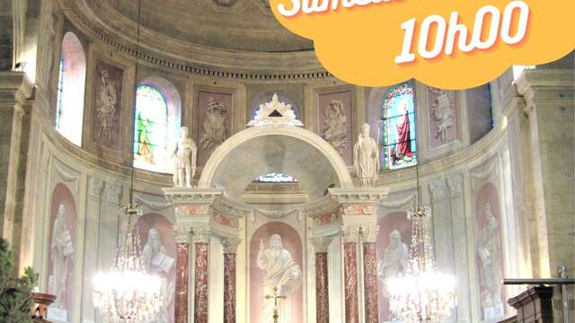 Commented visit of Saint-Maurice church