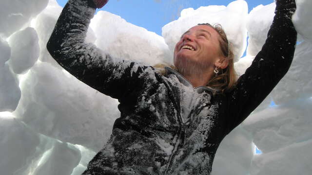 Construction d'igloo