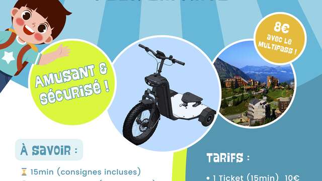 Trottinette éléctrique pour enfants