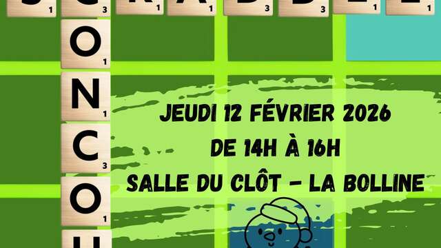 Concours de Scrabble - Médiathèque Valdeblore