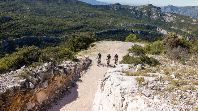 Gravel sur la Sainte-Baume