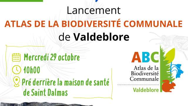 Lancement de l'Atlas de la Biodiversité Communale de Valdeblore