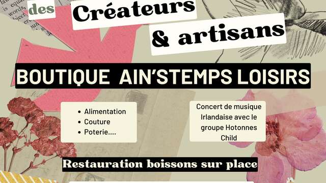 Marché artisanal d'été aux Plans d'Hotonnes