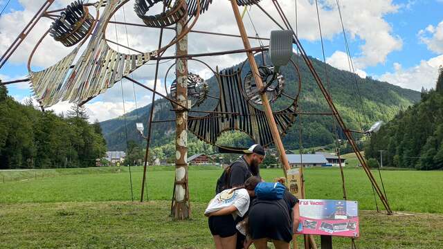 Treasure hunt: « Mais qui a croqué dans la meule de fromage Abondance ? »