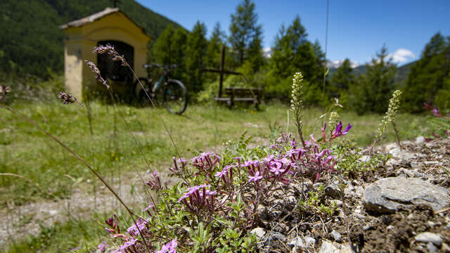 Sommet bucher: le phare du Queyras en gravel