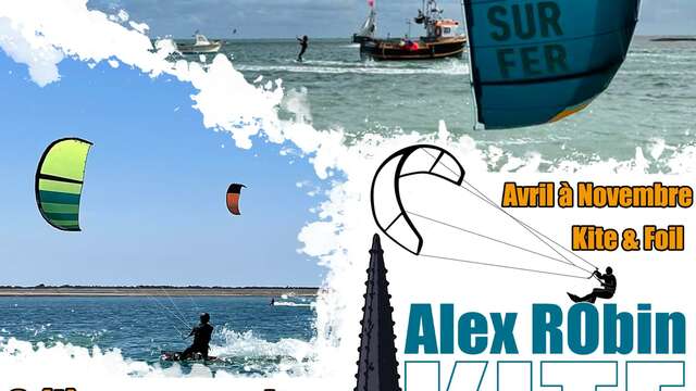 Kitesurfing lessons and courses with Alex Robin