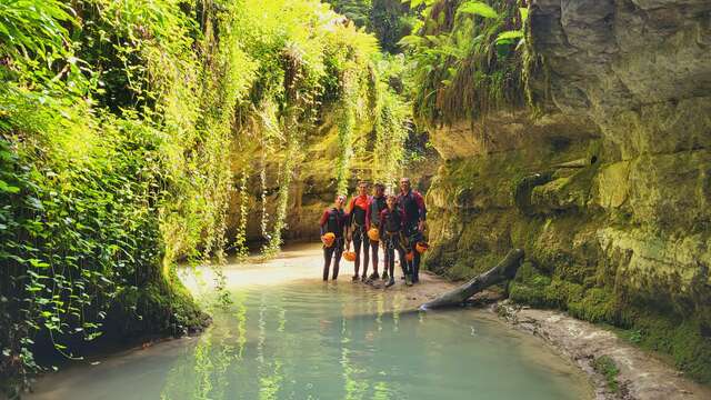 Canyoning au Grenant avec Terra Nova