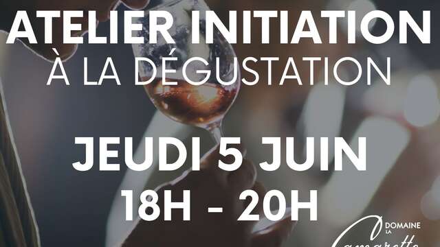 Initiation à la Dégustation - Domaine de la Camarette