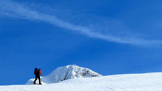 Mon premier refuge d'hiver en raquettes