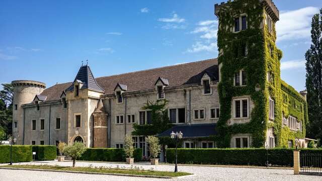 Visite du château de Fontager