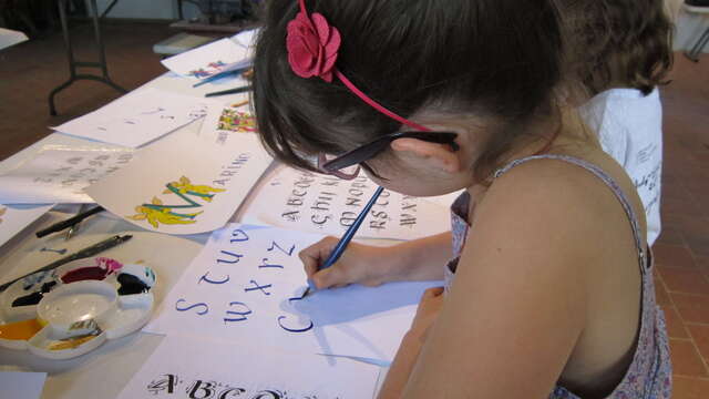 Atelier jeune public - Apprenti calligraphe