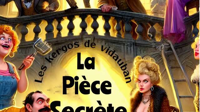 La pièce secrète du manoir - par la cie Les scènes de Vaudeville de Vidauban