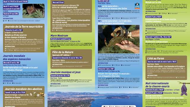 Choreographisch-musikalischer Spaziergang "Les échappés littorales" - Die biodivertissanten Treffen der Metropolregion