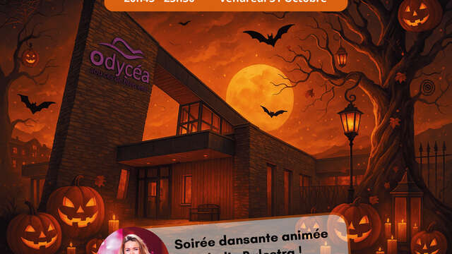 Halloweenfeest met Elodie Balestra, zangeres uit seizoen 1 van The Voice.