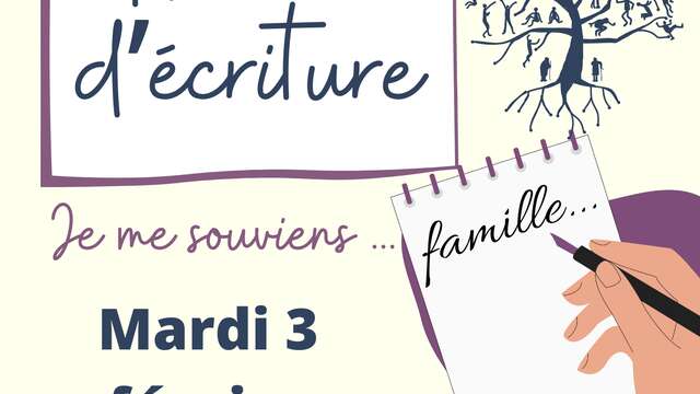 Atelier d'écriture pour ados et adultes