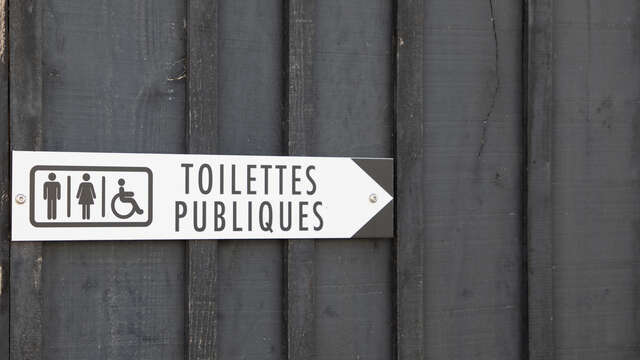 Toilettes publiques - Pré de l'hôtel de ville Valbonne village