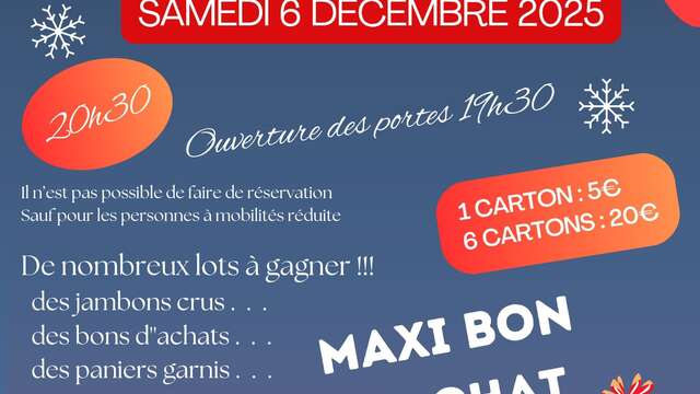 Grand loto de Noël à Banon