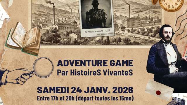 Adventure Game - Nuits de la lecture Grasse