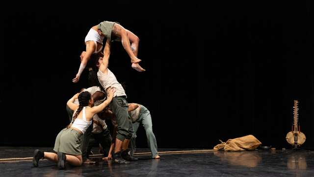 Atelier à thème : acrobaties et portés avec la Cie Sanké - Spectacle Est Dans La Rue