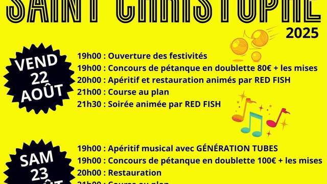 Fête de la Saint-Christophe