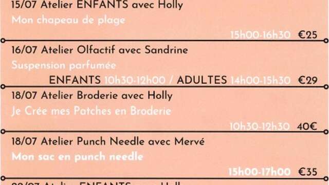Ateliers créatifs - Authentikà